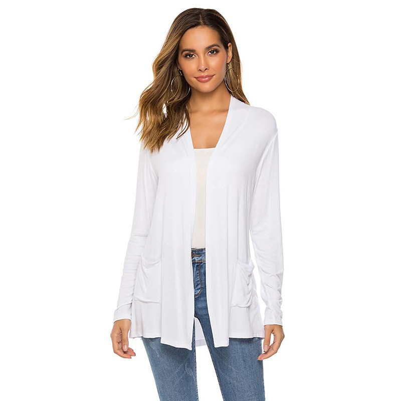 Women's Soft Cardigan Long Sleeve Tops