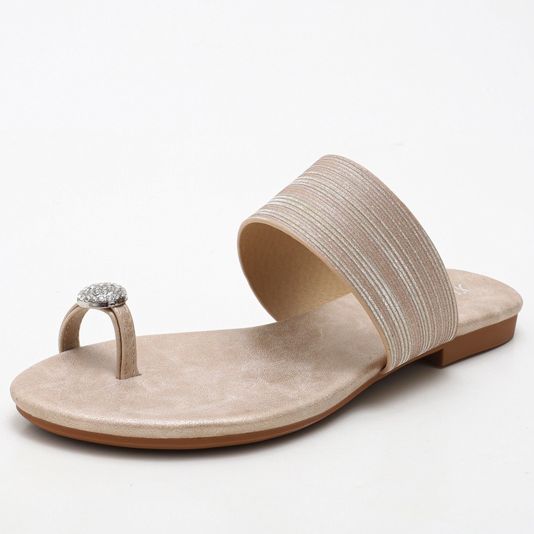 Women Casual Summer Flat Bottomed Sandals 
