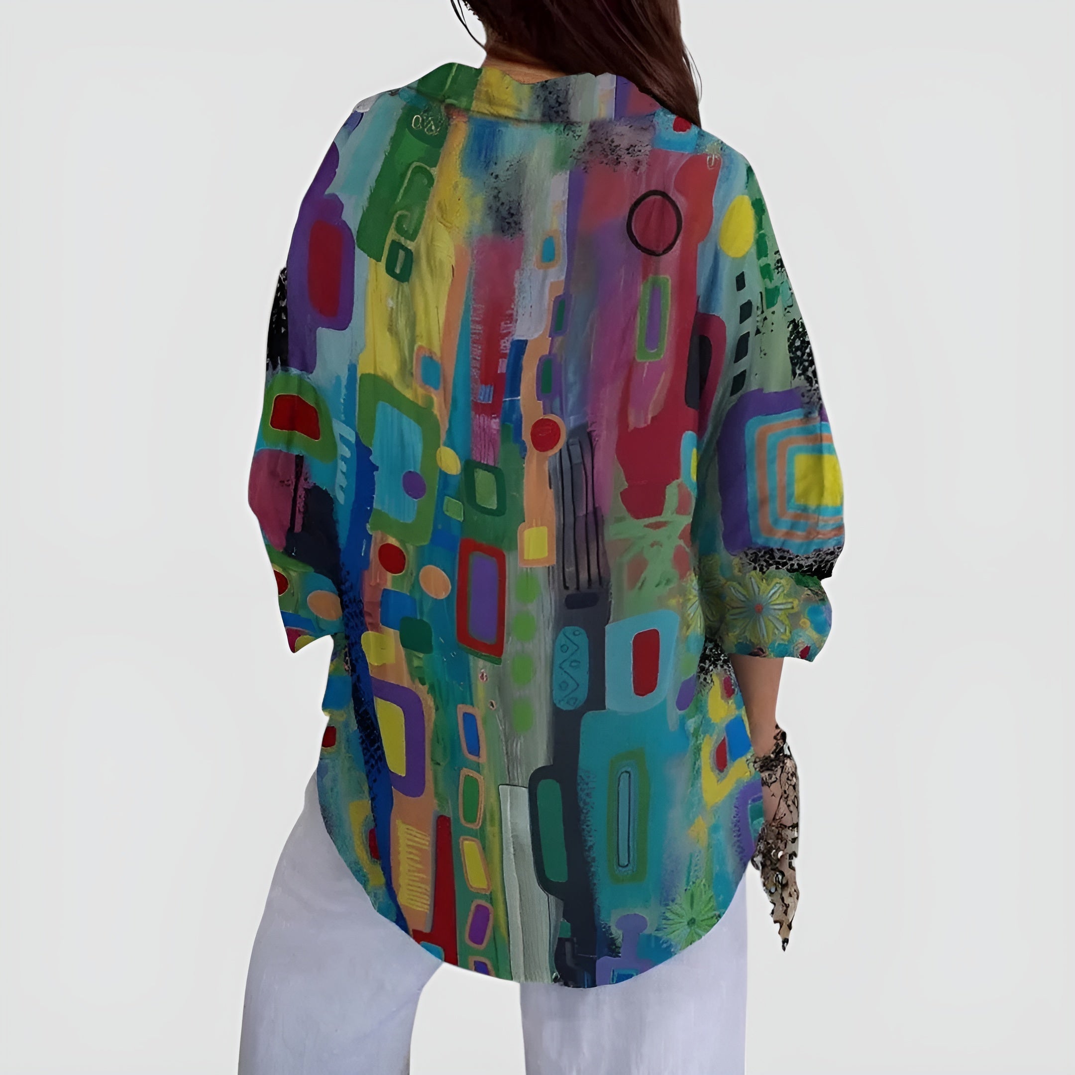 Stylish Abstract Multicolor Shirt