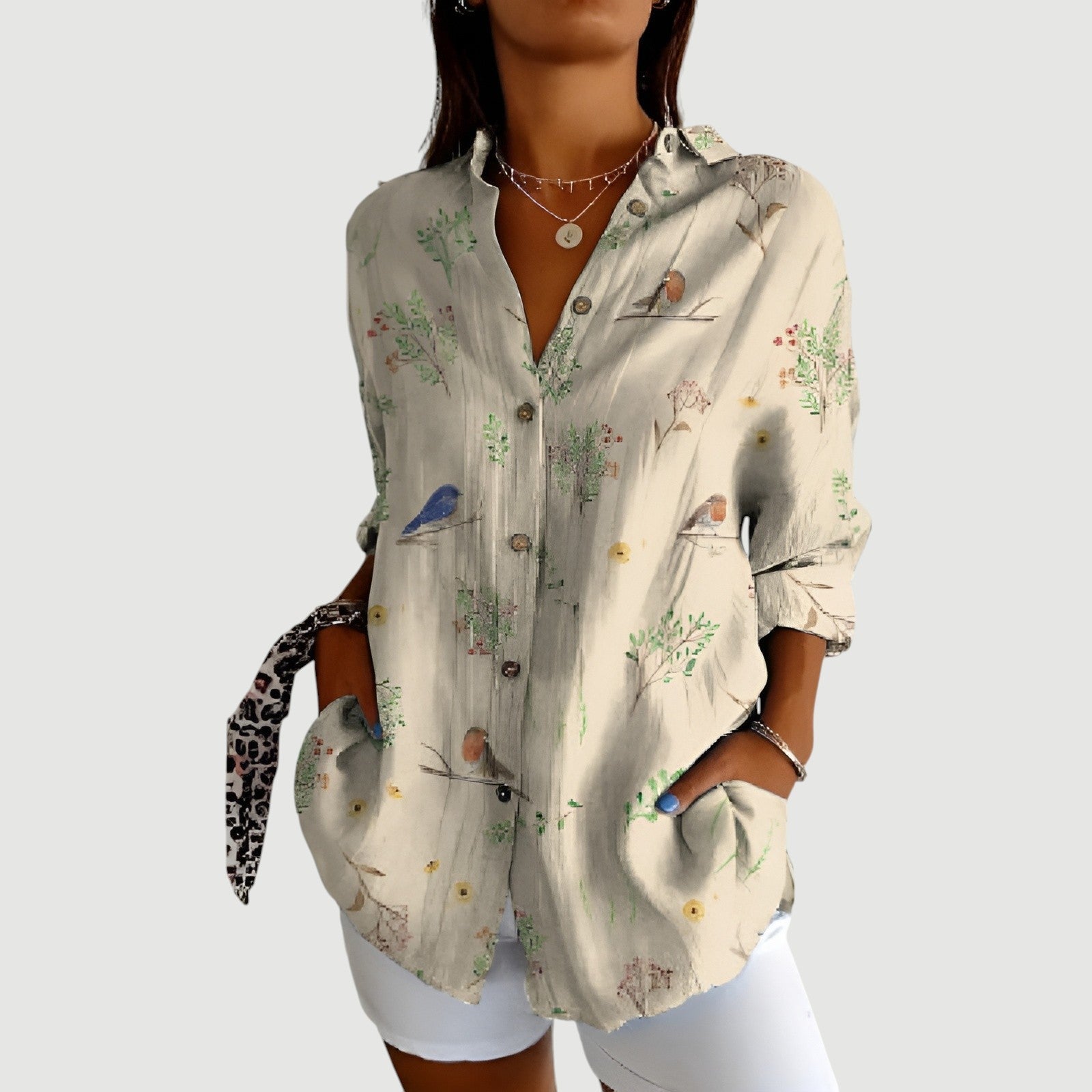 Stylish Abstract Multicolor Shirt