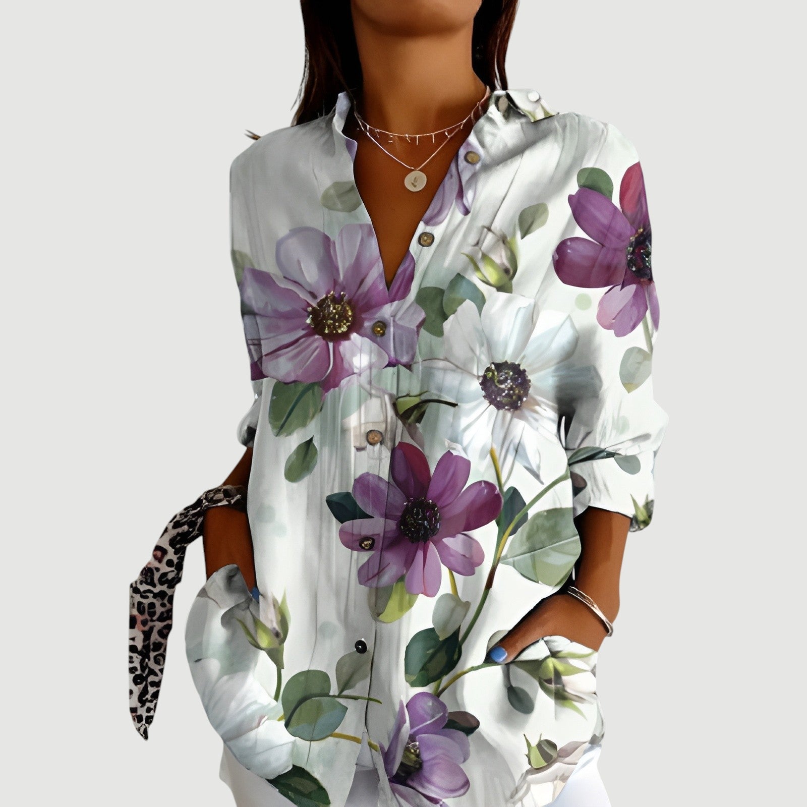 Stylish Abstract Multicolor Shirt