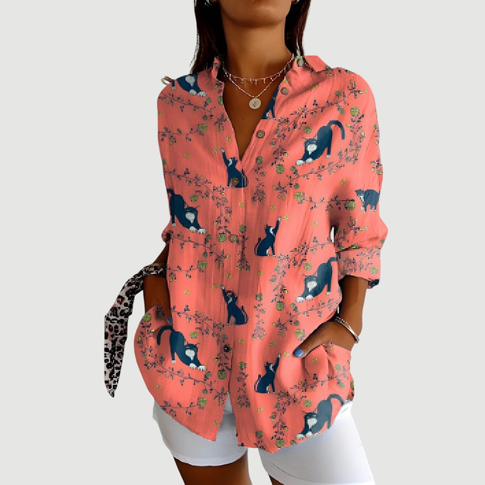 Stylish Abstract Multicolor Shirt