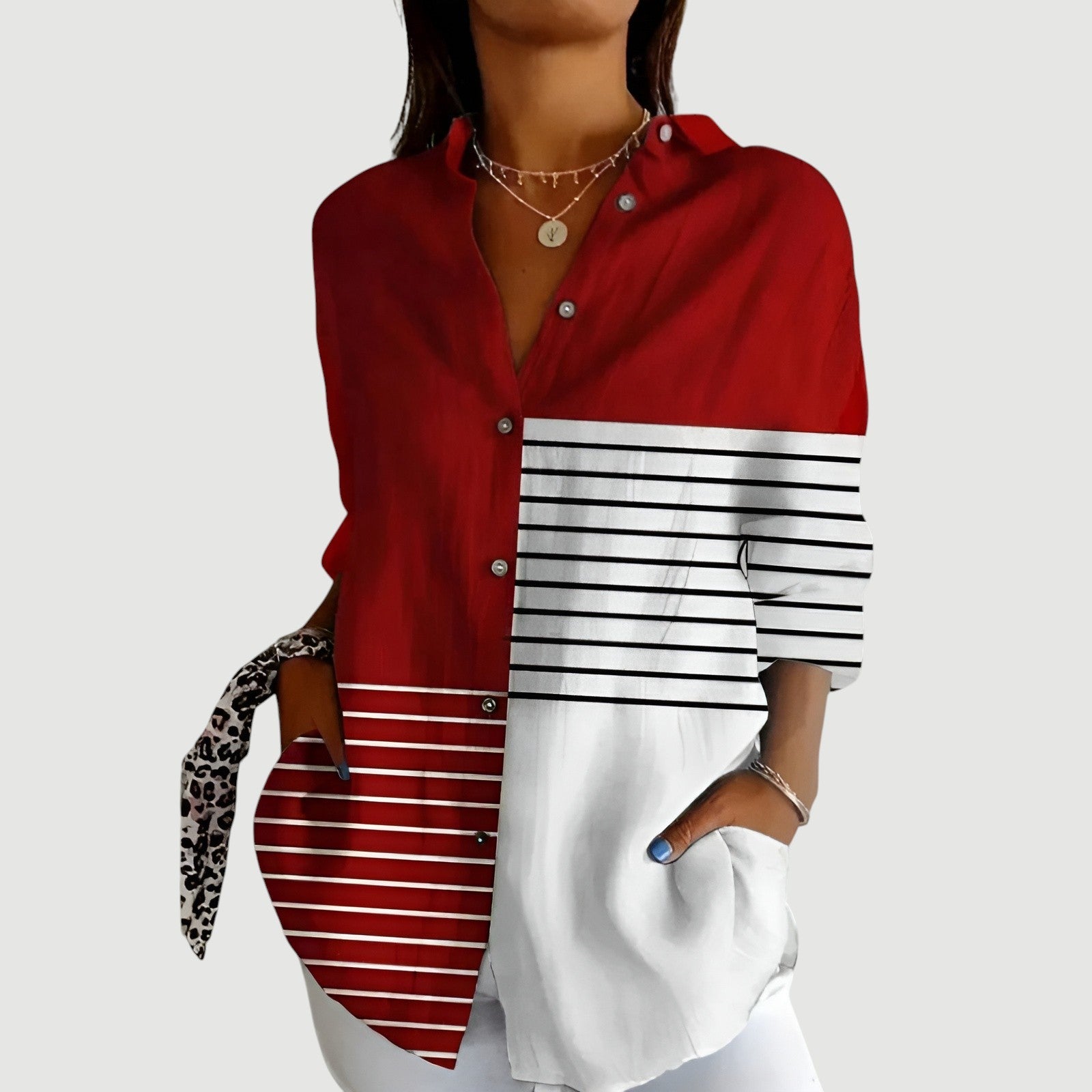 Stylish Abstract Multicolor Shirt