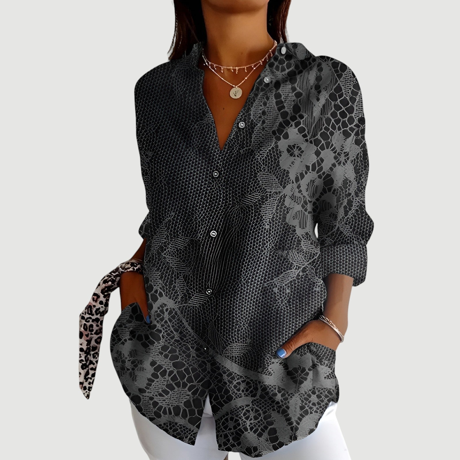 Stylish Abstract Multicolor Shirt