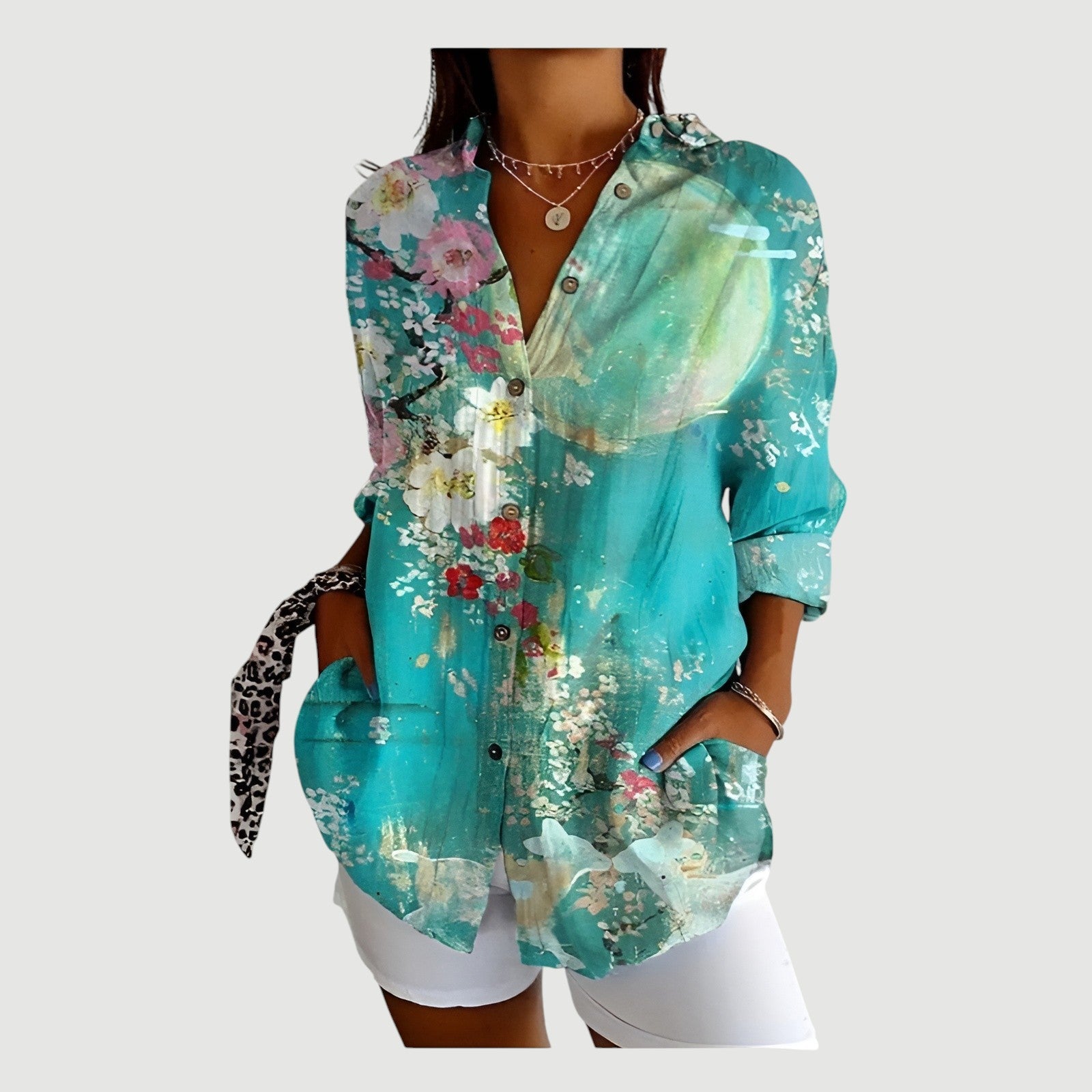 Stylish Abstract Multicolor Shirt