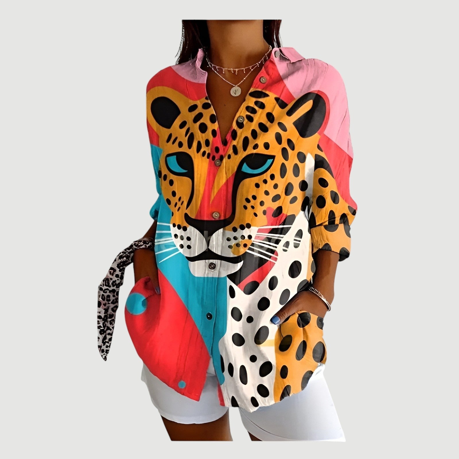 Stylish Abstract Multicolor Shirt