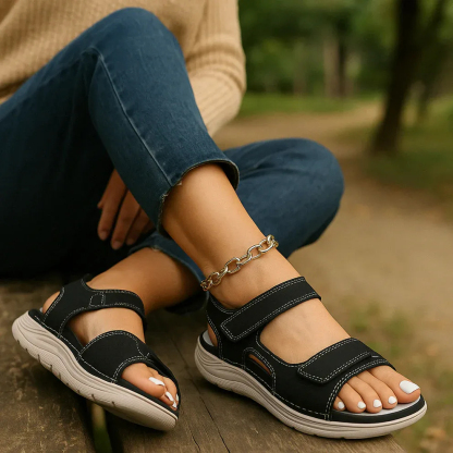⏰(Zeitlich begrenztes Frühlingsangebot, 50 % Rabatt – Nicht verpassen) Orthopädische Sandalen mit Fußgewölbeunterstützung✅Bequemes und schmerzfreies Gehen: Ergonomisches Design