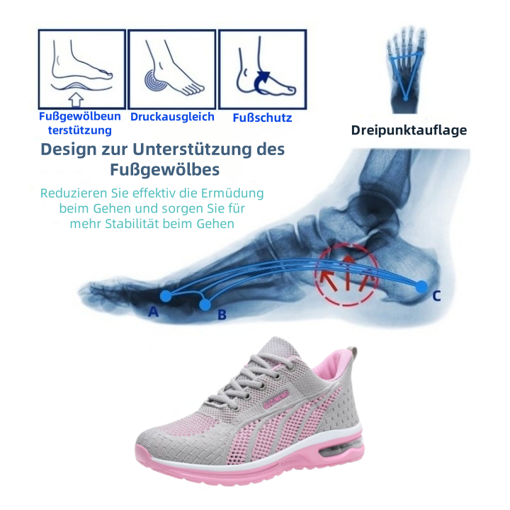 [🎁Heutiger Rabatt von 50 % – nicht verpassen] Ergonomisch gestaltete orthopädische Damenschuhe – damit Sie Fußschmerzen ganz einfach loswerden👞