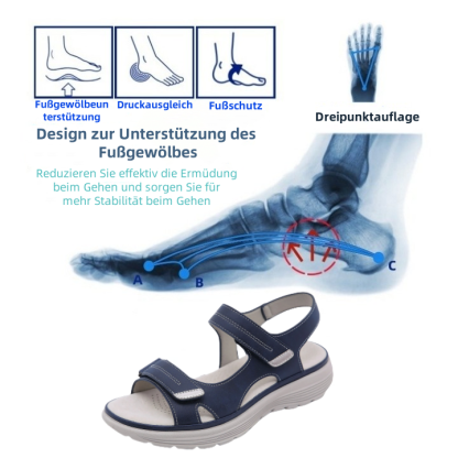⏰(Zeitlich begrenztes Frühlingsangebot, 50 % Rabatt – Nicht verpassen) Orthopädische Sandalen mit Fußgewölbeunterstützung✅Bequemes und schmerzfreies Gehen: Ergonomisches Design