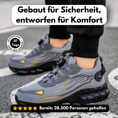 [🎁50% Rabatt heute, verpassen Sie es nicht] Ergonomische und schmerzlindernde Sicherheitsschuhe, Fußgewölbeunterstützung, verabschieden Sie sich von Gehbeschwerden