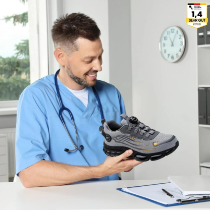 [🎁50% Rabatt heute, verpassen Sie es nicht] Ergonomische und schmerzlindernde Sicherheitsschuhe, Fußgewölbeunterstützung, verabschieden Sie sich von Gehbeschwerden