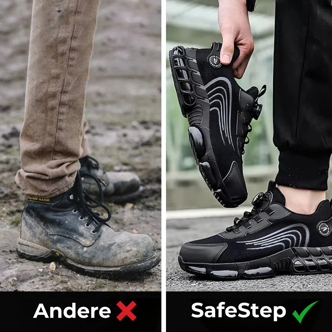 [🎁50% Rabatt heute, verpassen Sie es nicht] Ergonomische und schmerzlindernde Sicherheitsschuhe, Fußgewölbeunterstützung, verabschieden Sie sich von Gehbeschwerden