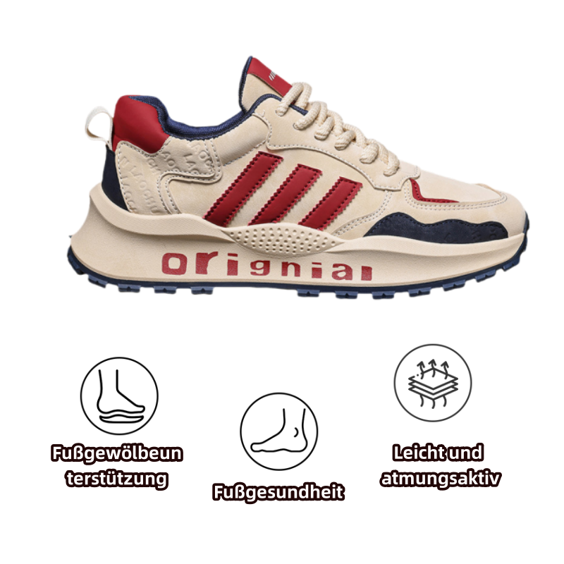 (🎉 Heute 50 % Rabatt – begrenzter Vorrat, nicht verpassen 🔥) Ergonomische orthopädische Herrenschuhe, handgenäht ✅ Bequemes Gehen, Schmerzlinderung 👞