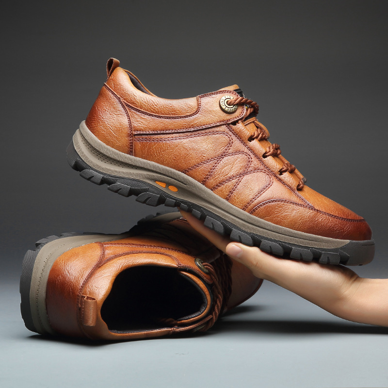 Lässige Lederschuhe