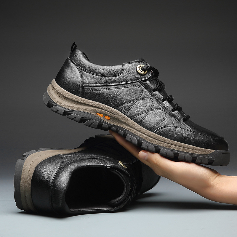 Lässige Lederschuhe