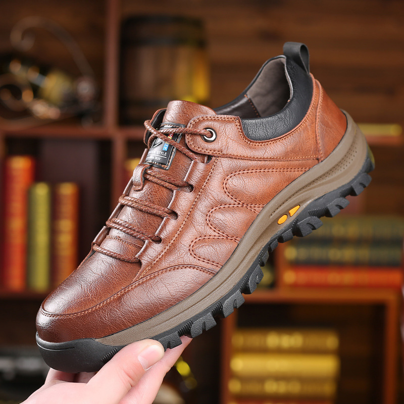 Lässige Lederschuhe