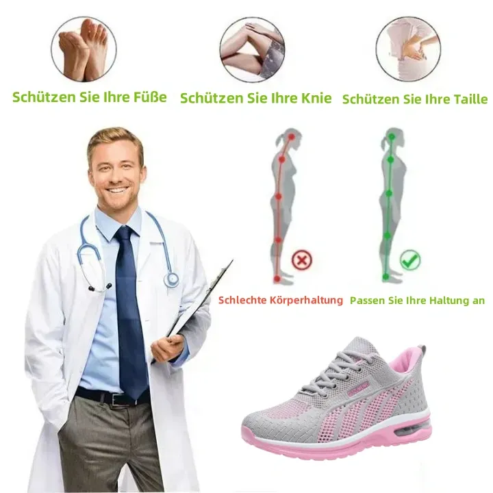 [Letzter Tag 70 % Rabatt – endet bald] 🔥 Ergonomisch gestaltete Freizeitschuhe für Damen👢 Fußgewölbeunterstützung ✅ Schmerzlinderung für bequemes Gehen