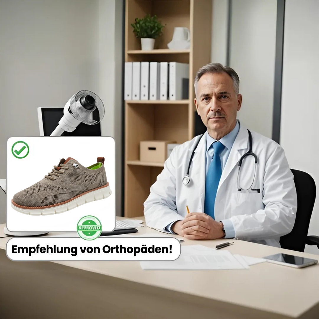 [Letzter Tag 70 % Rabatt – endet bald] 🔥 Ergonomisch gestaltete Freizeitschuhe für Herren 👞 Lindert Gehschmerzen ✅ Fußgewölbeunterstützung für bequemes Gehen