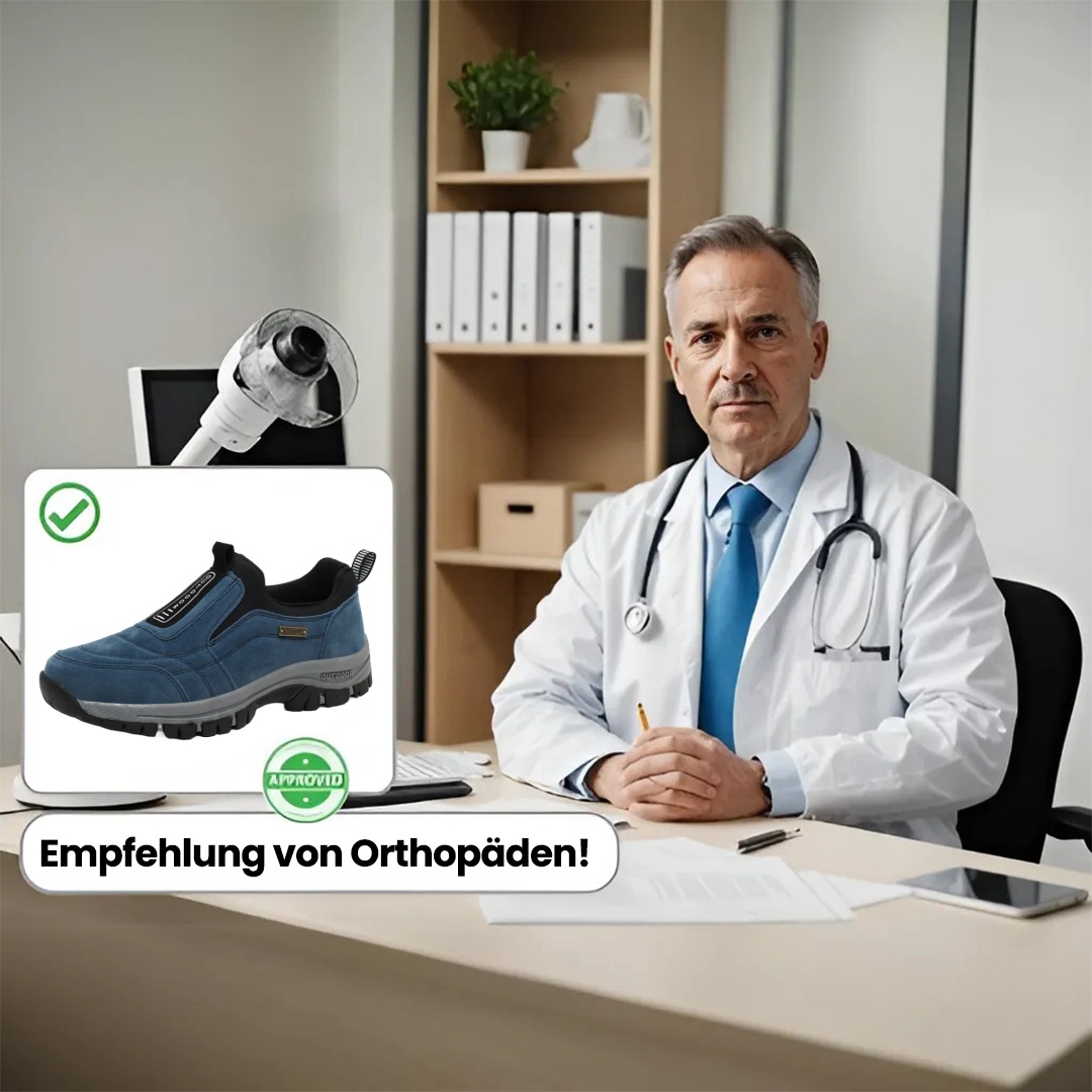 [⏰Heute 50 % Rabatt – nicht verpassen! ] 🔥 Medizinisch zertifizierte ergonomische Freizeitschuhe 👞 Handgenäht ✅ Fußgewölbeunterstützung für bequemes Gehen