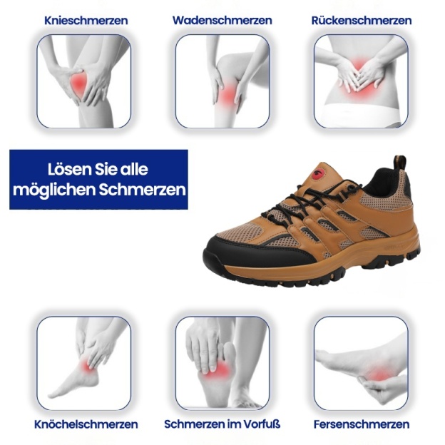 [70 % Rabatt am letzten Tag – endet bald] 🔥 Ergonomisch geformte Freizeitschuhe für Herren zur Schmerzlinderung ✅ Fußgewölbeunterstützung für bequemes Gehen