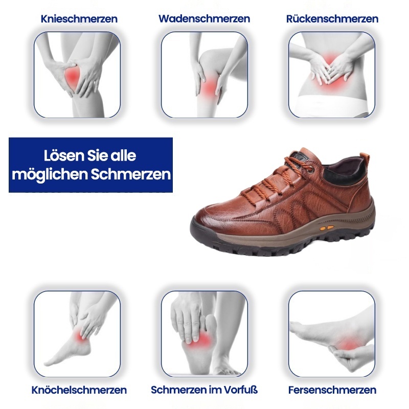 (🎉50 % Rabatt am letzten Tag, nicht verpassen) 🐂Freizeitschuhe aus australischem Kalbsleder 👞Handgenäht ✅Fußgewölbeunterstützung – bequemes Gehen