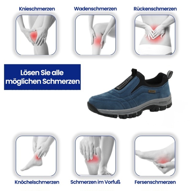 [⏰Heute 50 % Rabatt – nicht verpassen! ] 🔥 Medizinisch zertifizierte ergonomische Freizeitschuhe 👞 Handgenäht ✅ Fußgewölbeunterstützung für bequemes Gehen