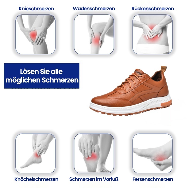 [⏰Heute 50 % Rabatt – nicht verpassen! ] 🔥 Medizinisch zertifizierte ergonomische Freizeitschuhe 👞 Handgenäht ✅ Fußgewölbeunterstützung für bequemes Gehen