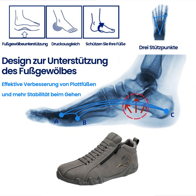 [70 % Rabatt am letzten Tag – endet bald] 🔥 Orthopädische Herrenschuhe aus Kalbsleder 👞 Einfaches An- und Ausziehen ✅ Fußgewölbeunterstützung für bequemes Gehen