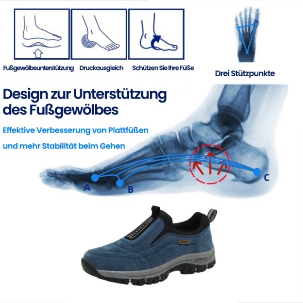[⏰Heute 50 % Rabatt – nicht verpassen! ] 🔥 Medizinisch zertifizierte ergonomische Freizeitschuhe 👞 Handgenäht ✅ Fußgewölbeunterstützung für bequemes Gehen