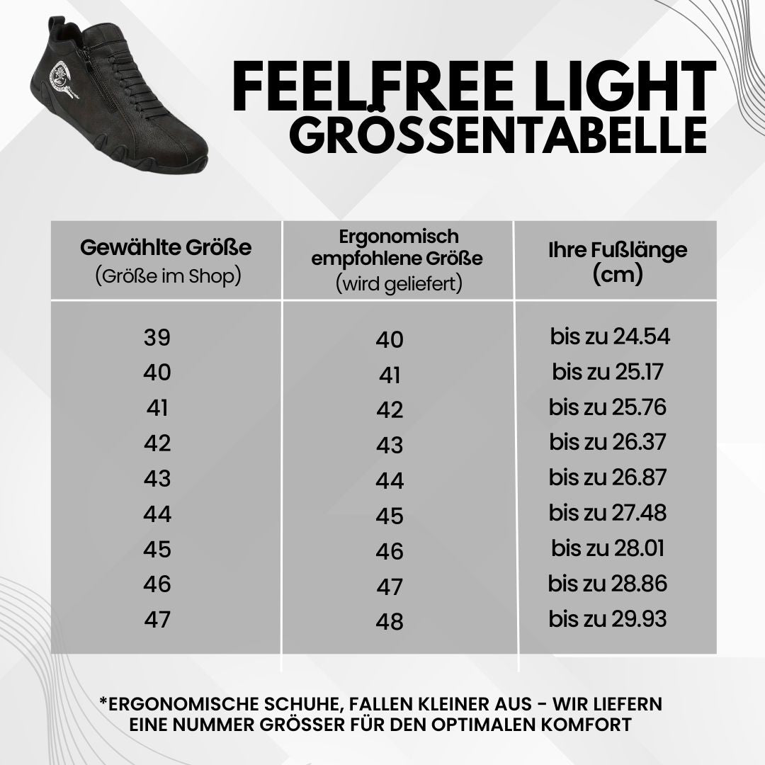 FeelFree Light - ergonomische, schmerzlindernde & wasserdichte Barfußschuhe