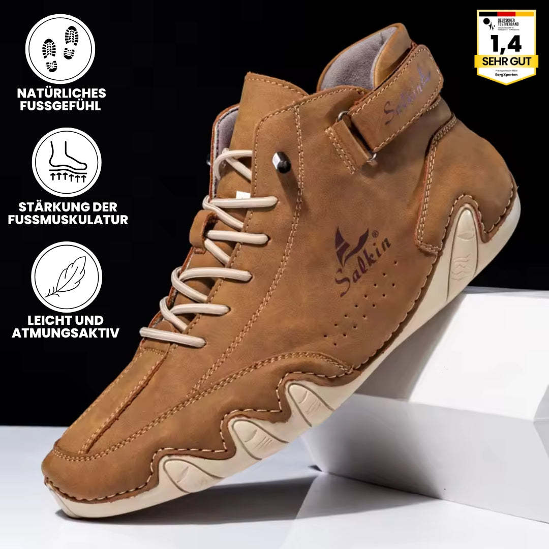 Alpaka - orthopdische, wasserdichte & rutschfesteLeder-Barfuschuhe