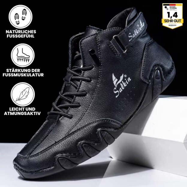 Alpaka - orthopädische, wasserdichte & rutschfeste Leder-Barfußschuhe