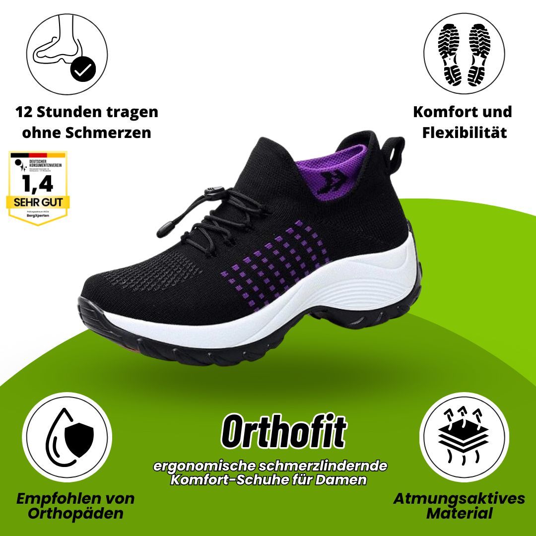 Orthofit - ergonomische schmerzlindernde Komfort-Schuhe f��r Damen