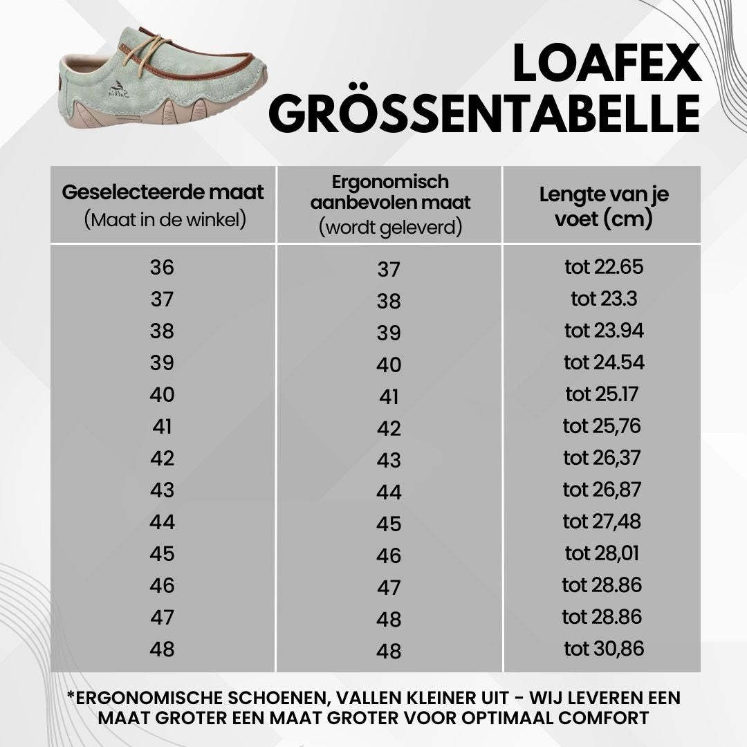 Loafex - Orthopädische, rutschfeste & wasserdichte Barfußschuhe