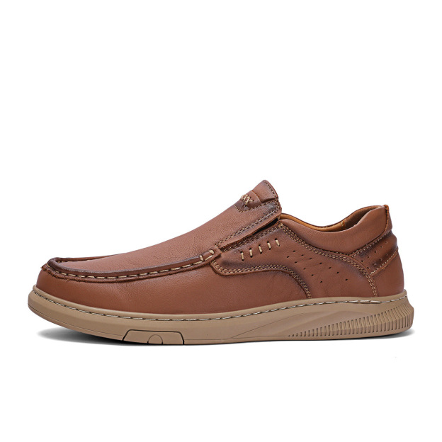 (🎉 Letzter Tag 70 % Rabatt, nicht verpassen) 🐂 Orthopädische Herrenschuhe aus Kalbsleder 👞 Fußgewölbeunterstützung ✅ Lindert Fußschmerzen - Bequemes Gehen