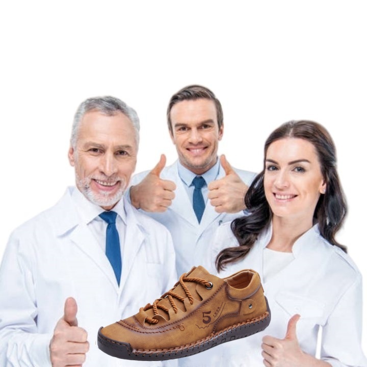 (🎉 Letzter Tag 70% Rabatt, nicht verpassen) 🐂 Orthopädische Herrenschuhe aus Kalbsleder 👞 Handgenäht ✅ Lindert Fußschmerzen - Bequemes Gehen