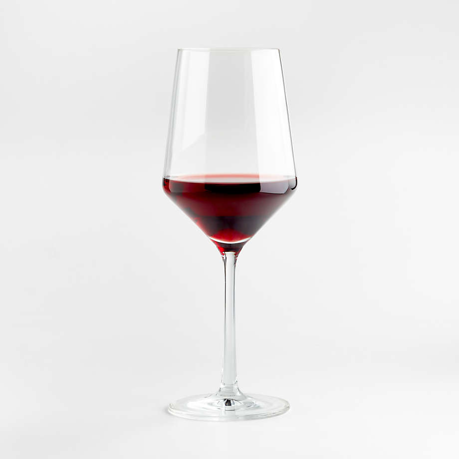 Modern Red Wine Glass