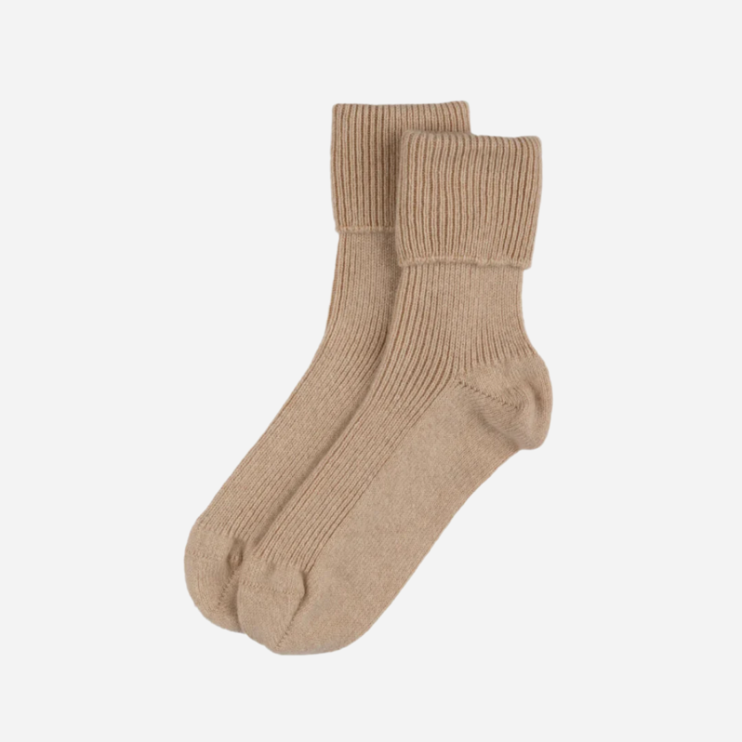 Classic Cashmere Bed Socks