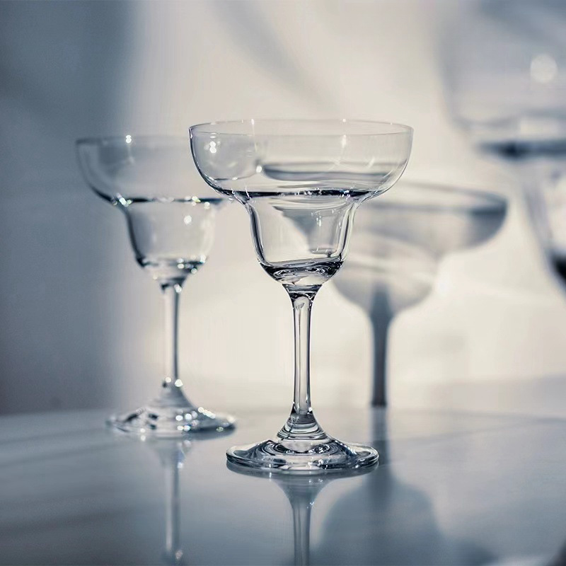Elegant Footed Margarita Cocktail Glass