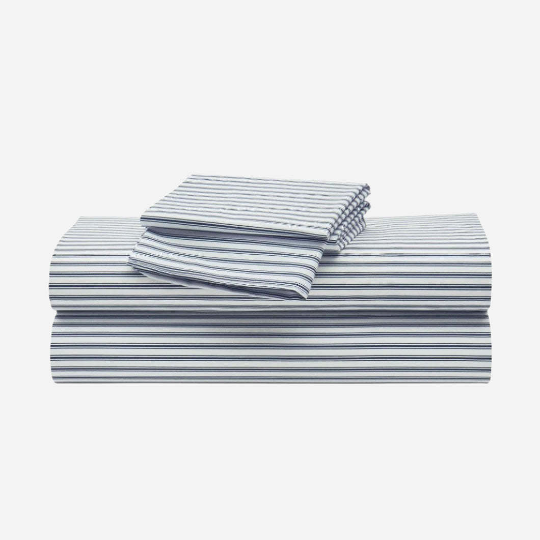 Luxe Premium Cotton Stripe Bed Sheets