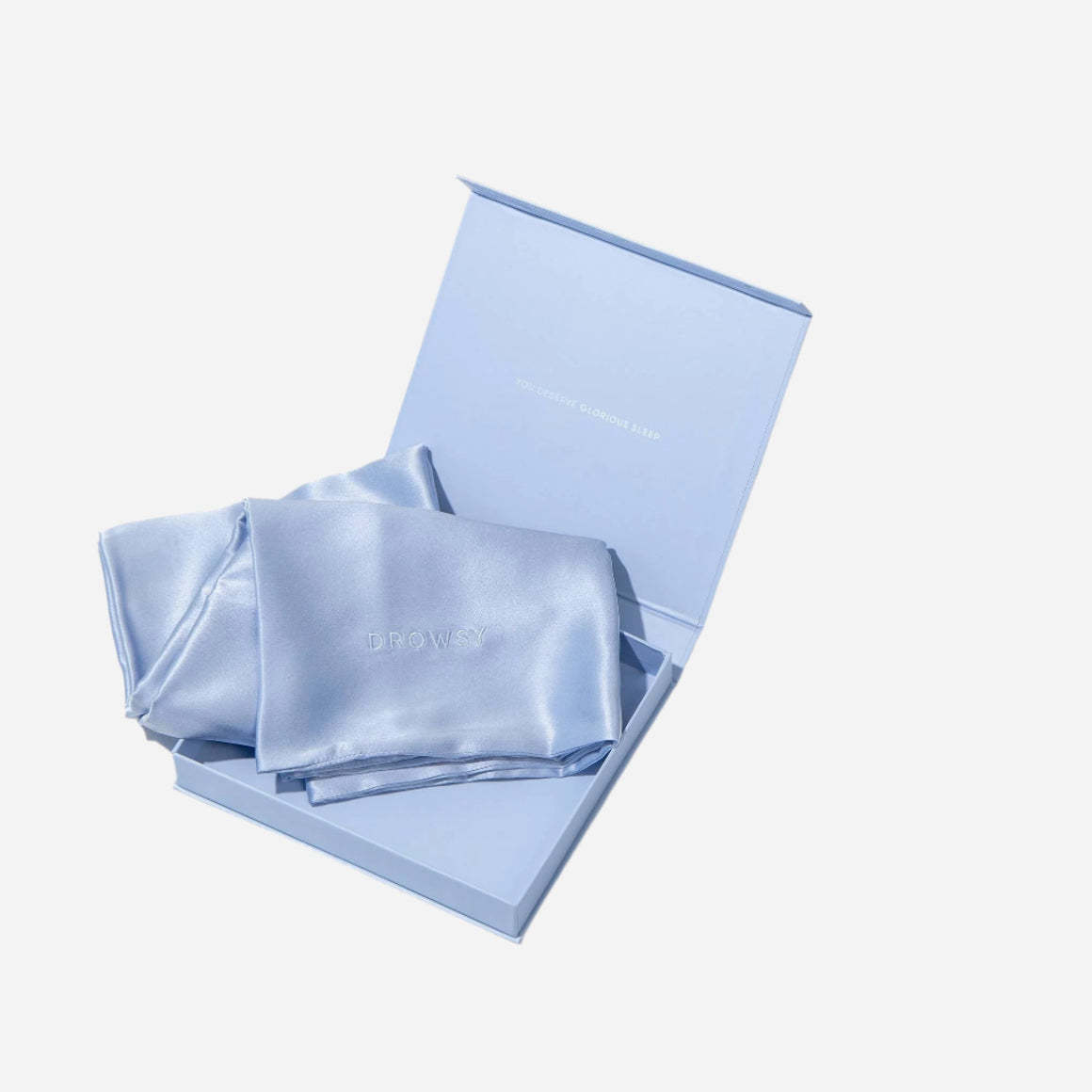 Silk Pillowcase - Blue Belle