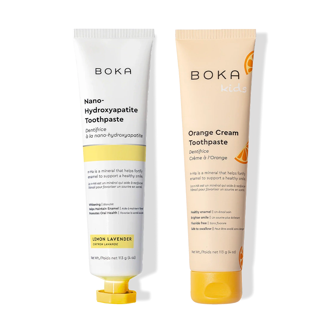 N-Ha Toothpaste 2-Pack uses nano-hydroxyapatite to help remineralize teeth and brighten smiles.