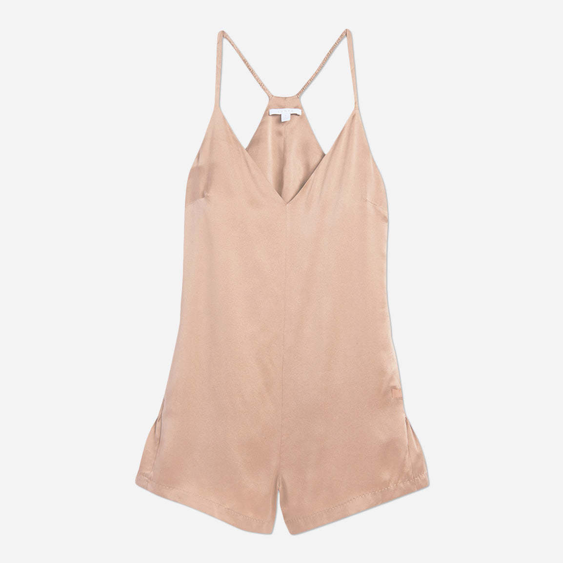 Made from the finest silk, this romper is designed to provide a comfortable and stylish sleep environment. The Washable Silk Romper features a relaxed fit that provides freedom of movement, while the V-neckline adds a flattering and sophisticated touch.