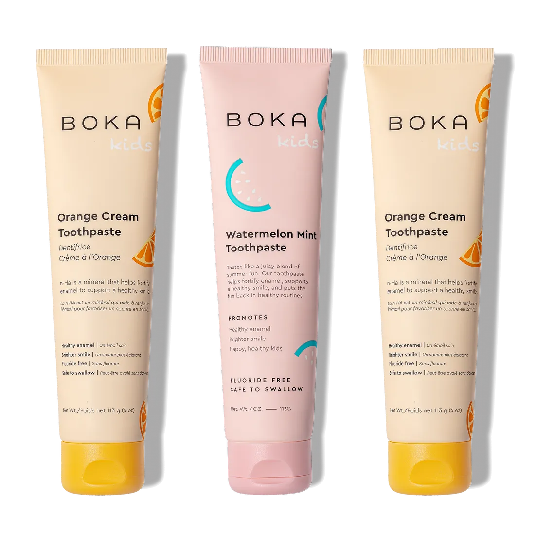 N-Ha Toothpaste Family 3 Pack offers kid-approved flavors for healthier brushing habits for everyone.