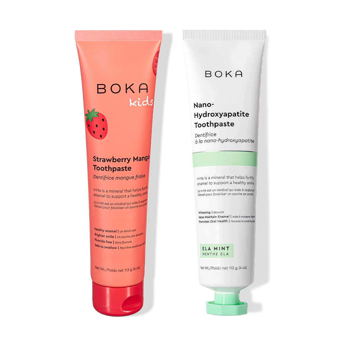 N-Ha Toothpaste 2-Pack: nano-hydroxyapatite formula strengthens enamel for kids and adults.