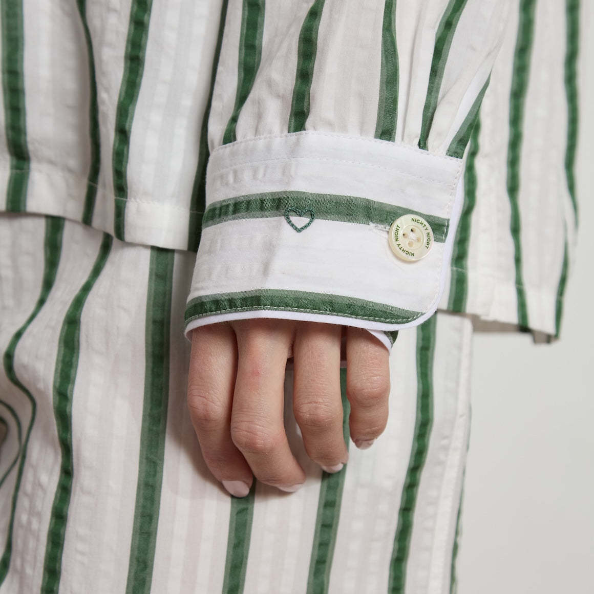 Striped Tencel™ Long PJ Set