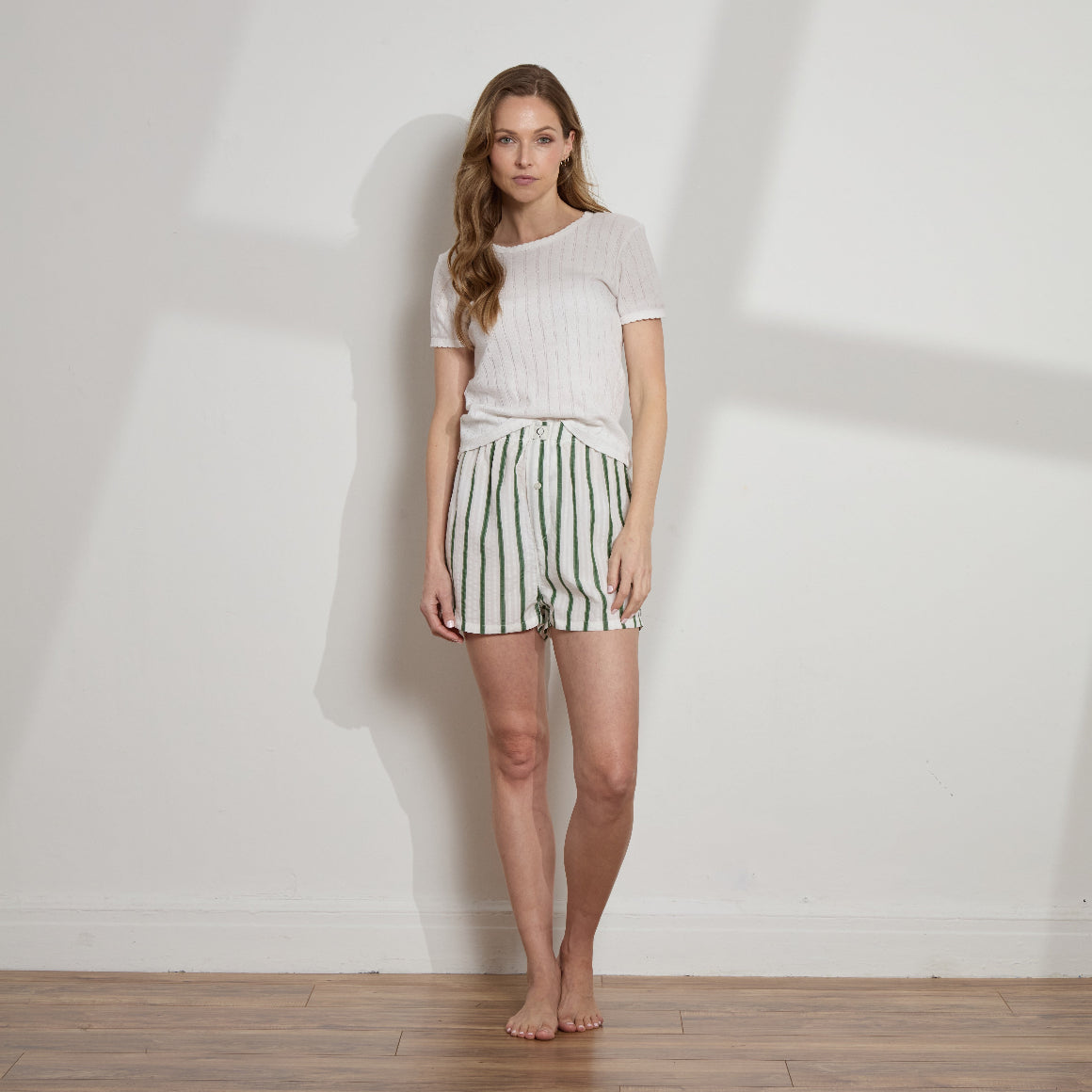 Unisex Striped Tencel™ Boxer