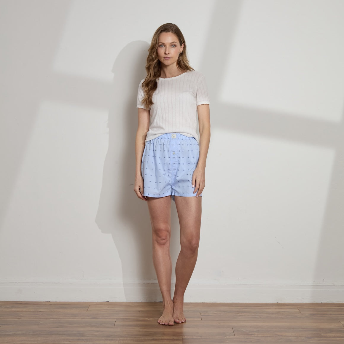 Unisex Dobby Cotton Boxer