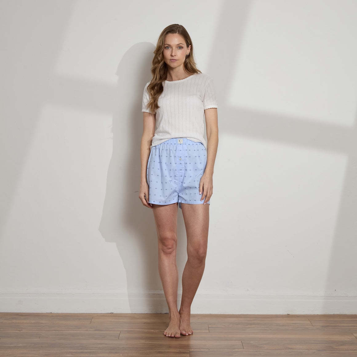 Unisex Dobby Cotton Boxer