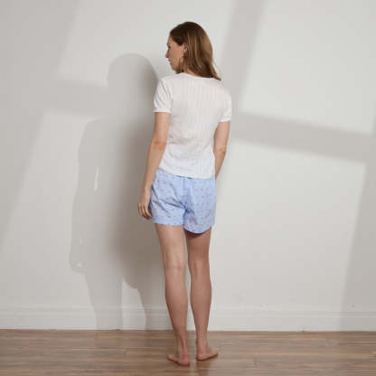 Unisex Dobby Cotton Boxer